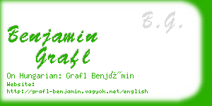 benjamin grafl business card